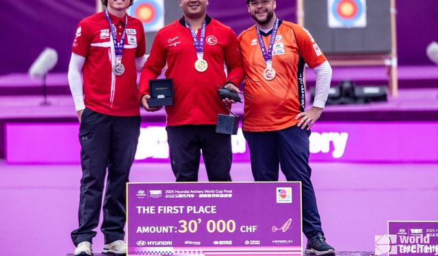 Muğla Büyükşehiri okçusu Emircan Haney dünya şampiyonu oldu