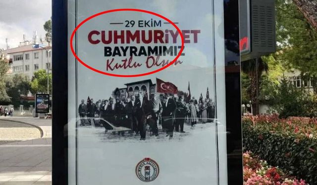 Muğla Valiliğinin bilboard skandalı!