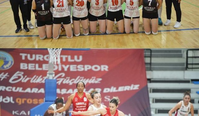 Potada ve filede kazanan Turgutlu Belediyespor