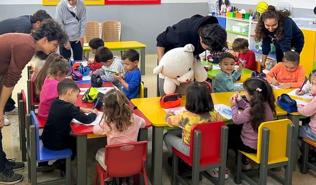 Robotik takım'dan miniklere eğlenceli etkinlik