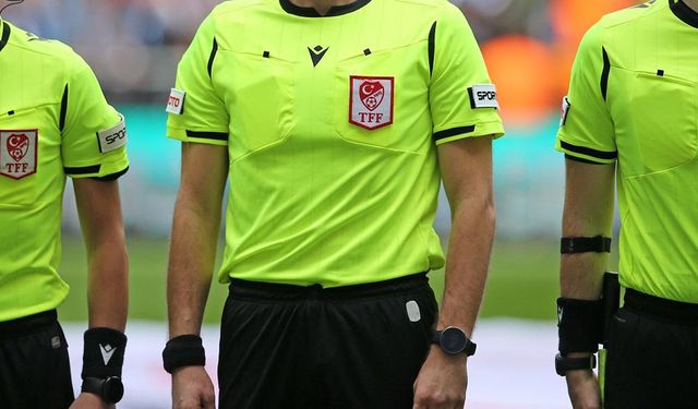 TFF, bahis skandalındaki hakemleri paylaştı