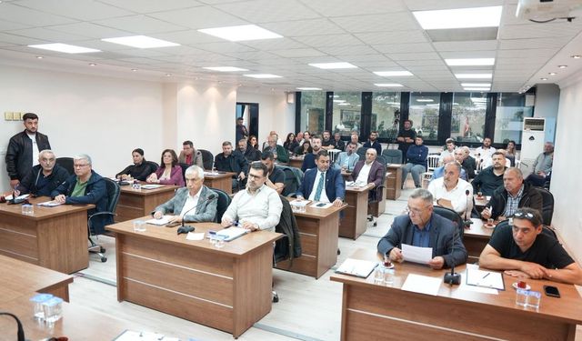 Turgutlu Belediye Meclisi'nden Filistin'e Destek Bildirisi