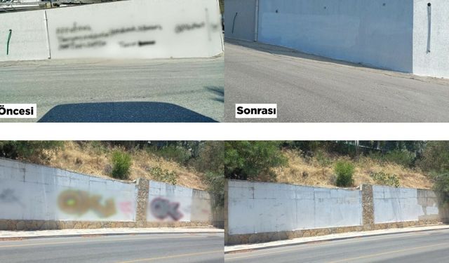 Bodrum genelinde kent estetiği çalışmaları sürüyor