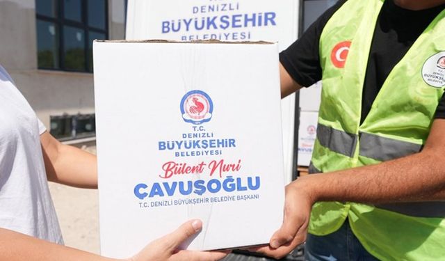 Denizli Büyükşehir ile hiç kimse yalnız değil