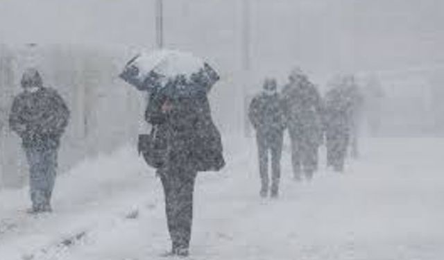Meteoroloji'den kar ve kuvvetli yağış uyarısı