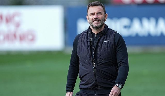 Okan Buruk'a 100. galibiyet plaketi verildi