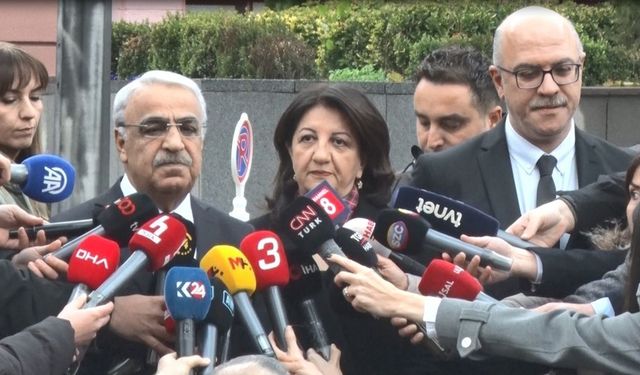 DEM Parti'den, Adalet Bakanı Tunç'a ziyaret