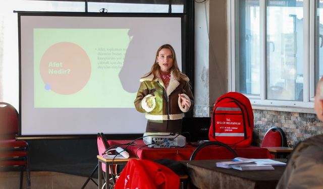 Efeler'de afetlere müdahalede yeni model