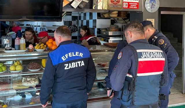 Efeler'de yılbaşı öncesi gıda güvenliği seferberliği