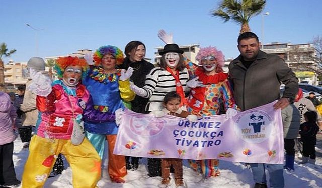 Çocukların neşesi Seferihisar'ı sardı