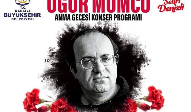 Denizli Büyükşehir Belediyesi'nden Uğur Mumcu anma gecesi