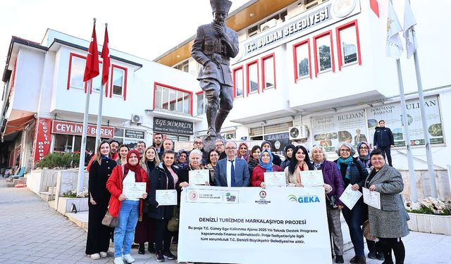 Denizli Büyükşehir'den esnafa markalaşma desteği