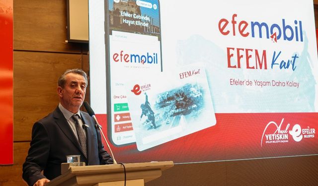 Efeler'de hizmetler hem dijital hem hızlı