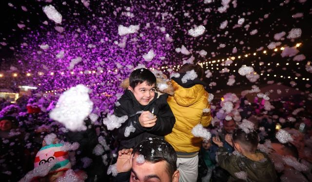 Merkezefendi Kış Festivali'nde eğlence devam ediyor