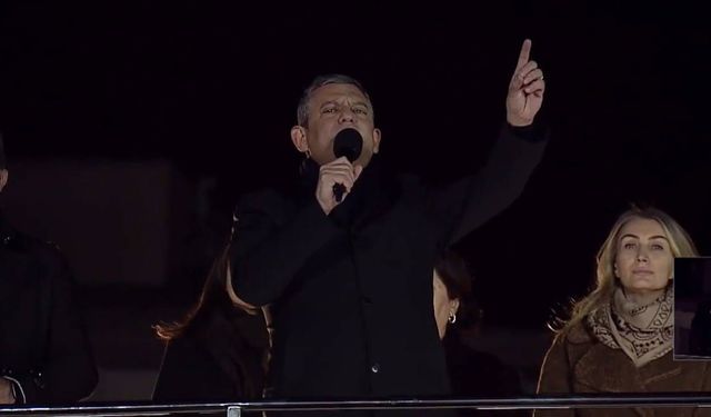 Özgür Özel Çekmeköy mitinginde konuştu!