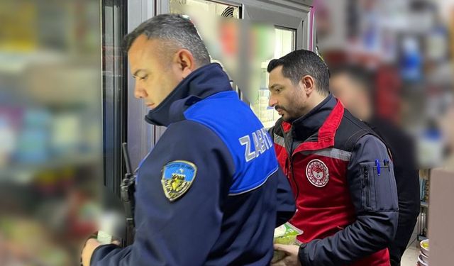 Turgutlu Zabıtası kent düzeni için görev başında