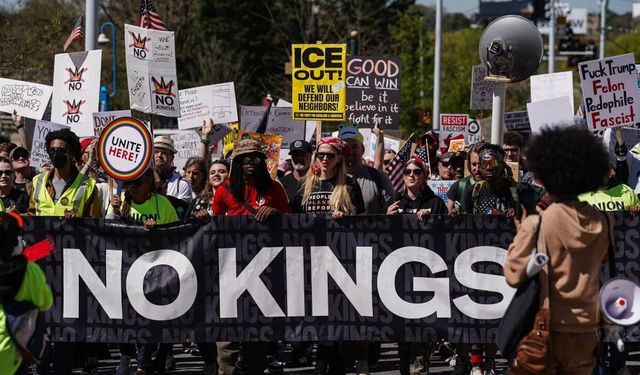 ABD'de 'No Kings' protestoları yayılıyor
