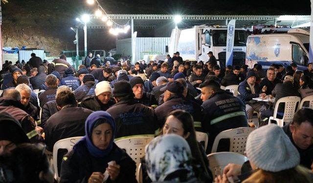 Başkan Mandalinci Kademe'de sahura katıldı