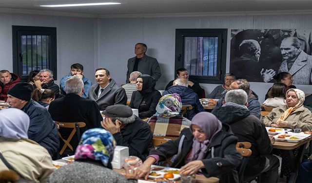 Bornova'da sofralar birlik için kuruldu