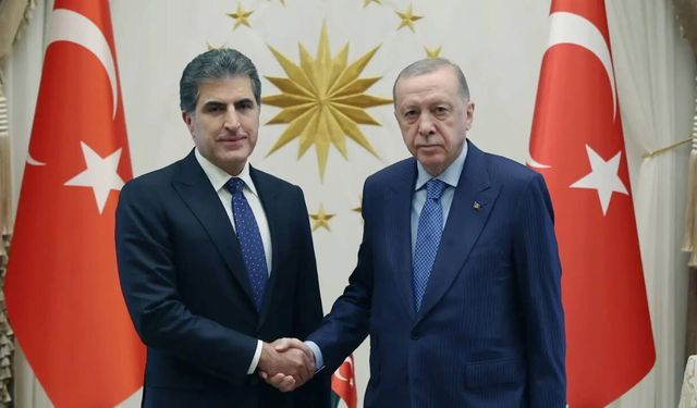 Erdoğan'dan Barzani'ye geçmiş olsun telefonu