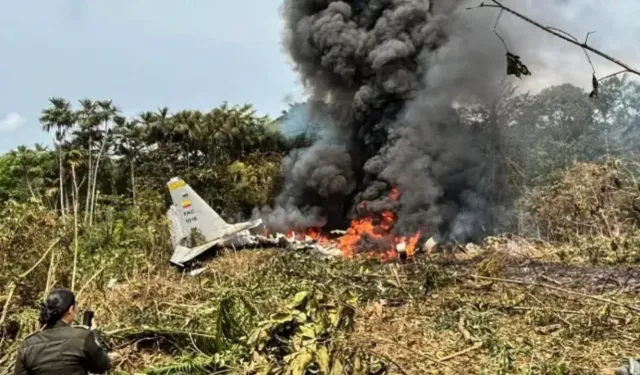 Kolombiya'da C-130 nakliye uçağı düştü: 66 asker hayatını kaybetti