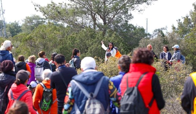 Kültür ve Doğa Yürüyüşleri Kışladağ'da devam etti