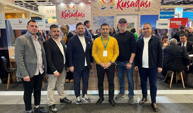 Kuşadası belediyesi ITB Berlin Fuarı'nda yerini aldı