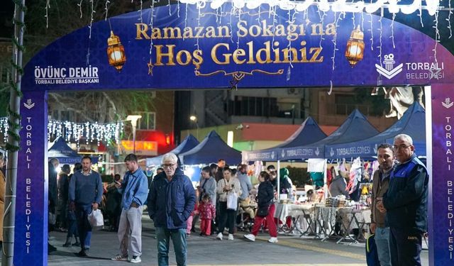 Torbalı ve Ayrancılar'da ramazan sokakları açıldı