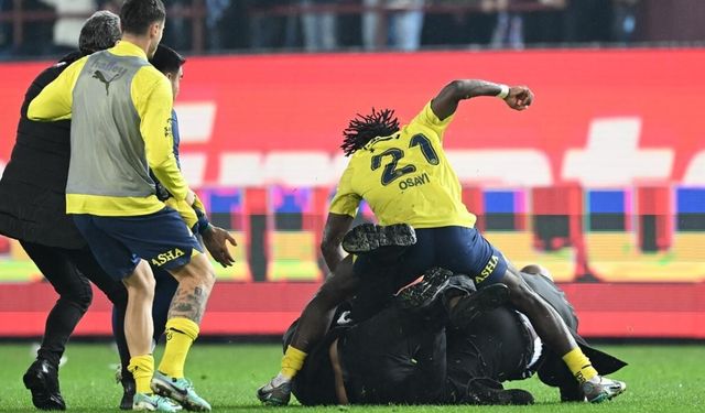 Trabzon'daki olaylı maçta futbolcular ve taraftarlara ceza