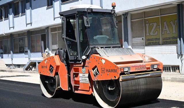 Ayakkabıcılar Sitesi'nde 2 bin tonluk serim