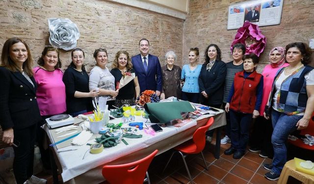 Başkan Dutlulu, MASMEK Atölyelerini Ziyaret Etti