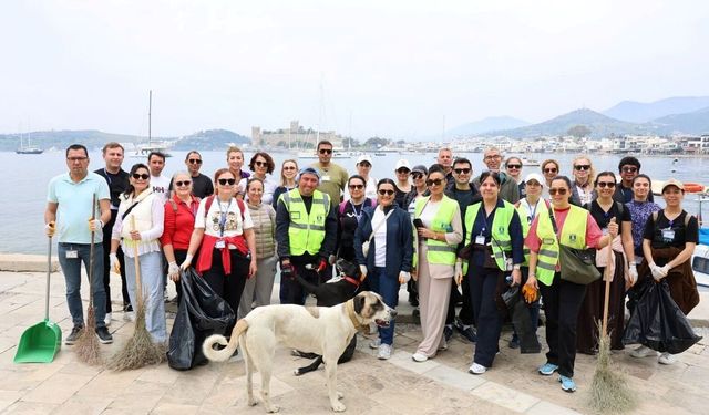 Bodrum'da Temizlik Seferberliği Yeniden Başladı