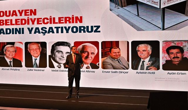 Bornova'da 2 yılın görkemli tablosu