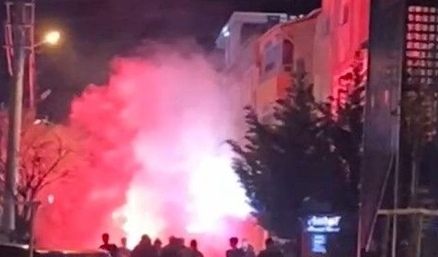 Derbi sonrası taraftar kavgası