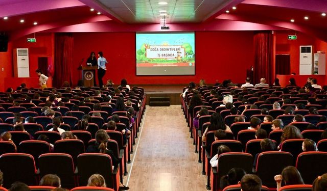 'Doğa Dedektifleri İş Başında' minik öğrenciler çevre bilinciyle tanıştı