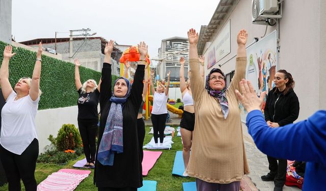 Gülşah Durbay Kadın Danışma Merkezi'nde yoga heyecanı