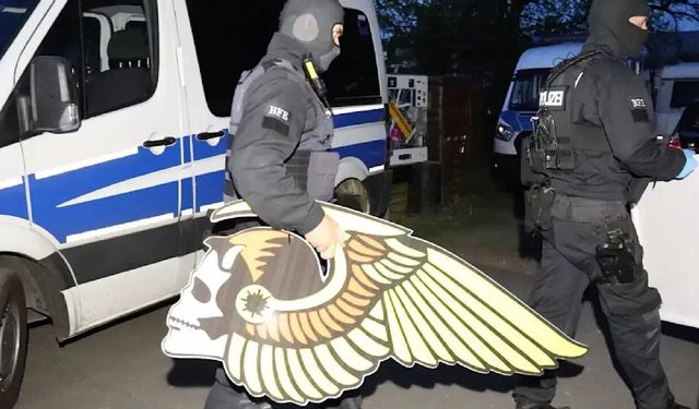 Hells Angels'a dev operasyon yapıldı
