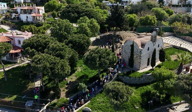 Kültür ve doğa yürüyüşü yoğun katılımla gerçekleşti
