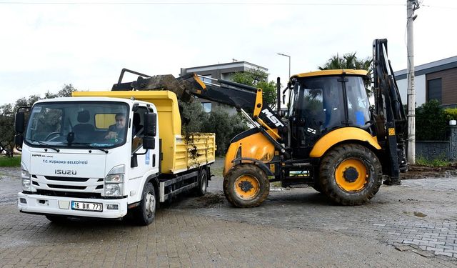 Kuşadası'nın her mahallesinde kesintisiz hizmet var