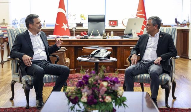 Erkan Baş'tan Özgür Özel'e dayanışma ziyareti