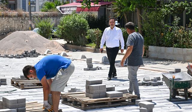 Bornova'nın kalbi yeniden doğuyor