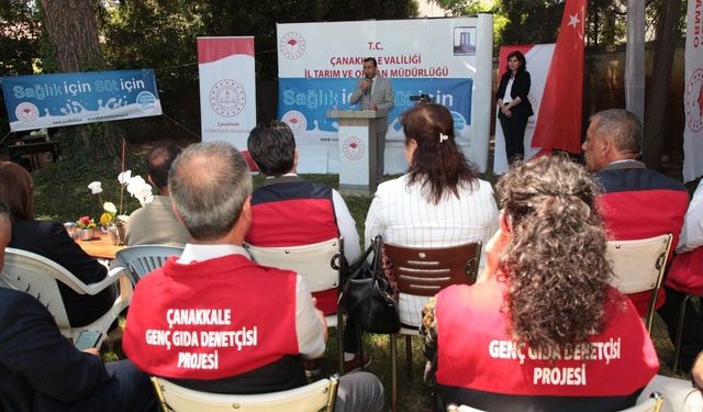 Çanakkale'de genç gıda denetçileri yetiştiriliyor