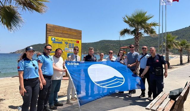 Erdek'e iki yeni mavi bayrak kazandırıldı