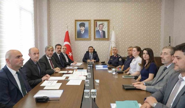 Kütahya'da çocukların eğitim güvenliği için toplantı