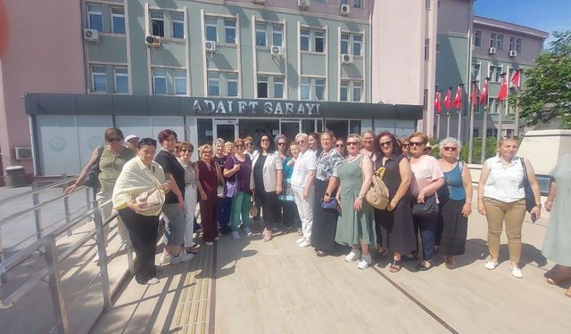 Tac*z davasında kadın meslektaşlarından destek