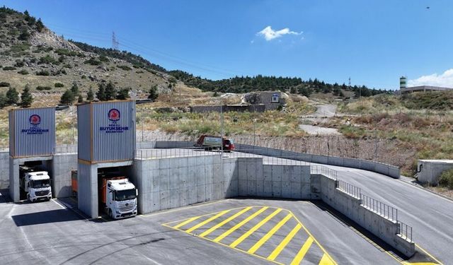 Üç ilçenin atıkları artık modern tesiste