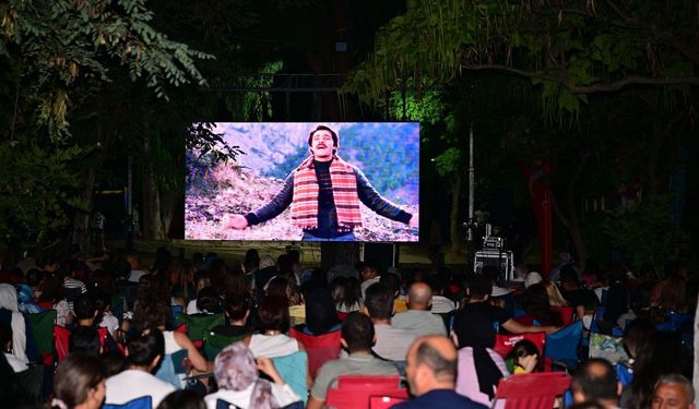 Açık Hava Sineması Manisa'da Başladı