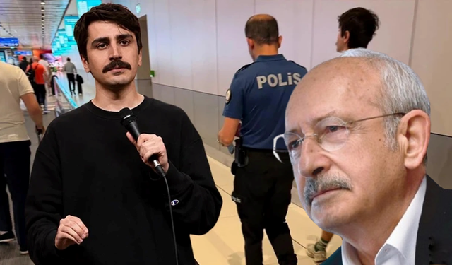 Destek için gittiği Adliye'de protesto edildi