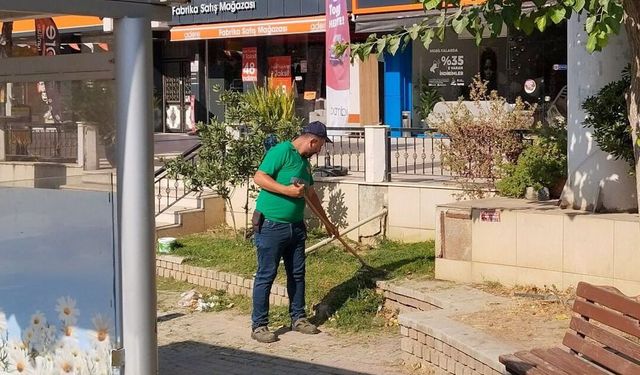 Efeler Belediyesi'nden kesintisiz çevre mesaisi
