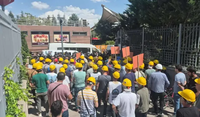 Ankara'da maden işçilerine polis müdahalesi
